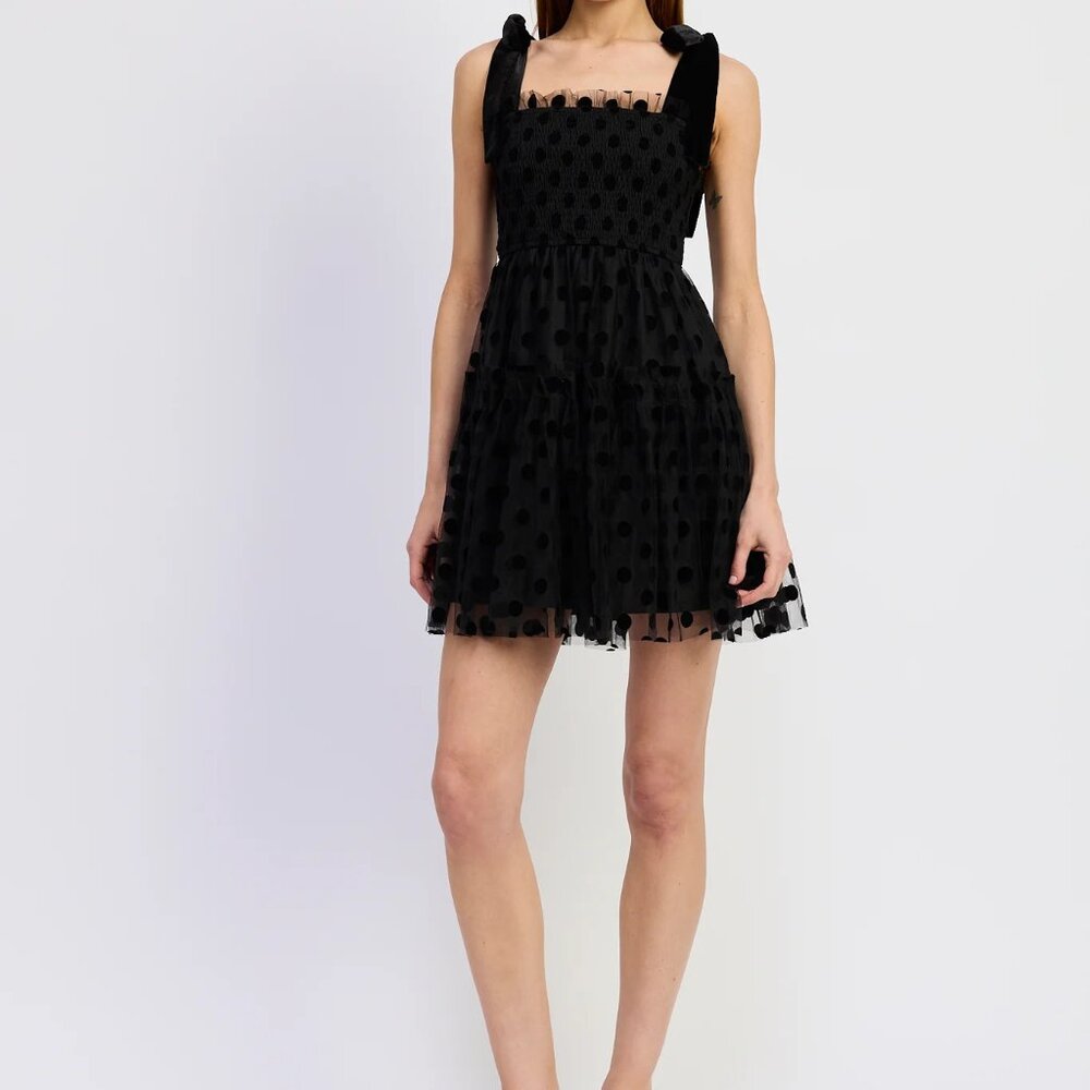 Smocked Mini Dress